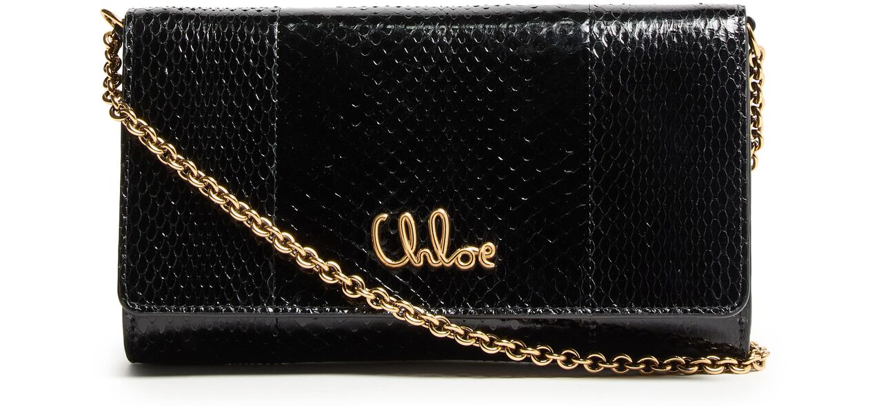  Chloe Chloé Iconic Clutch Bag With Chain 