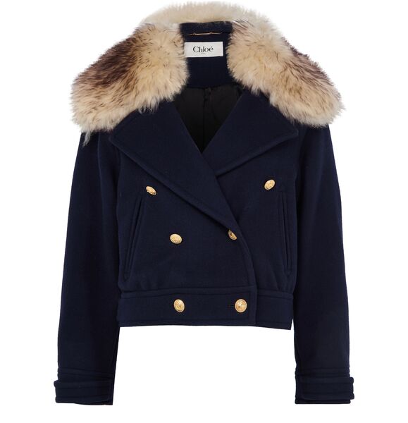  Chloe Double Breasted Coat 