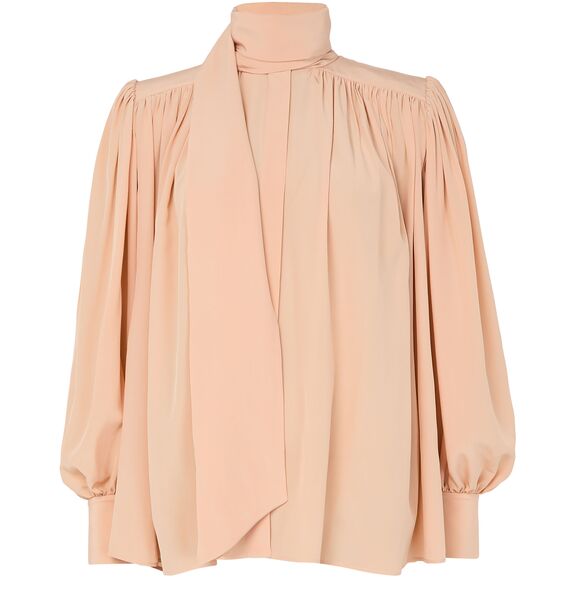  Chloe Lavalliere Collar Blouse 