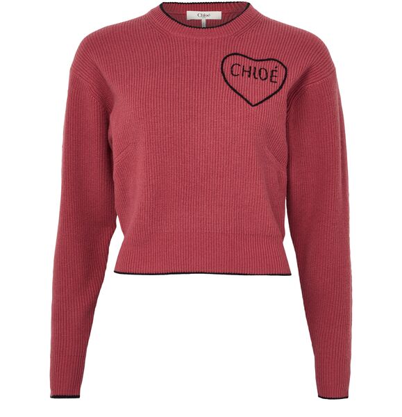  Chloe Logo Sweater 