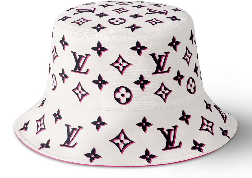  Louis Vuitton Monogram Infinity Bucket Hat 