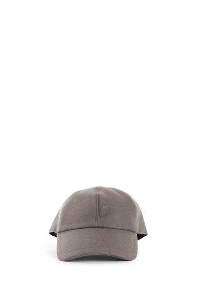  Diagonal Wool Cashmere Canvas Cap 