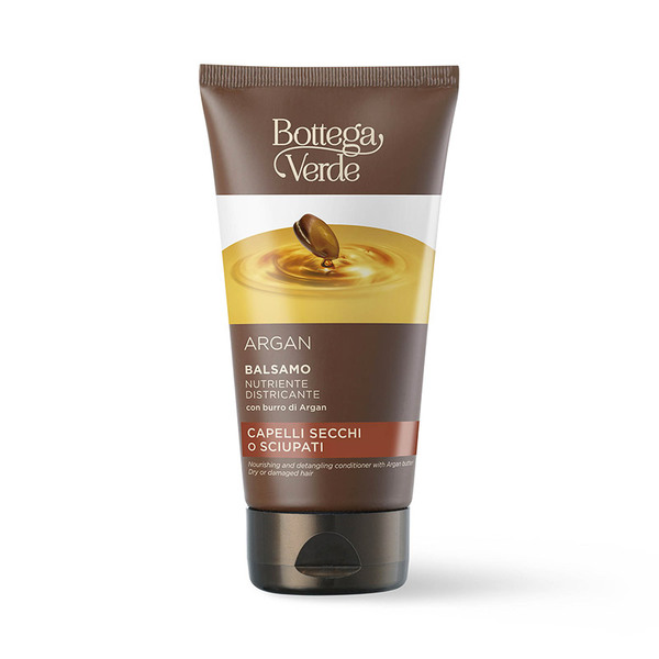  Bottega Verde Bottega Verde Argan - Balsamo Nutriente Districante - Con Burro Di Argan - Capelli Secchi O Sciupati 