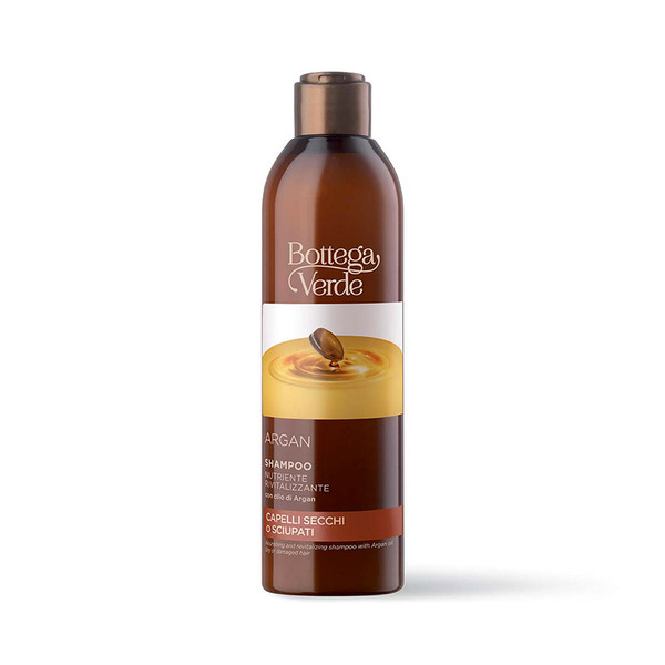  Bottega Verde Bottega Verde Argan - Shampoo Nutriente, Rivitalizzante - Con Olio Di Argan- Capelli Secchi O Sciupati 