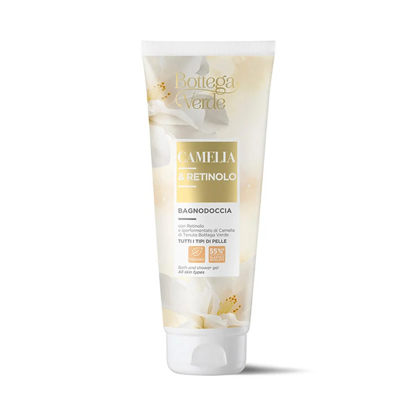  Bottega Verde Bottega Verde Camelia E Retinolo - Bagnodoccia - Con Retinolo E Iperfermentato Di Camelia Di Tenuta Bottega Verde - Tutti I Tipi Di Pelle 