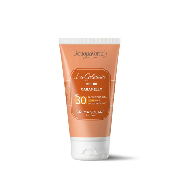  Bottega Verde Bottega Verde La Gelateria - Caramello - Crema Solare - Con Vitamina E - Protezione Alta Spf30, Water Resistant 