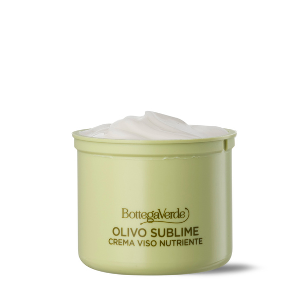  Bottega Verde Bottega Verde Olivo Sublime - Crema Viso - Ricarica - Nutriente Emolliente - Con Olio Di Oliva Iperfermentato - Pelli Normali O Secche 