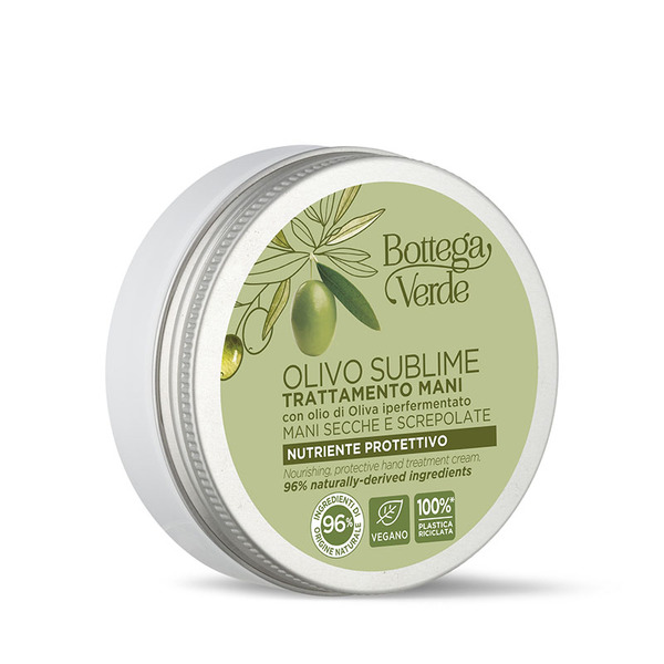  Bottega Verde Bottega Verde Olivo Sublime - Trattamento Mani - Nutriente Protettivo - Con Olio Di Oliva Iperfermentato '' Mani Secche E Screpolate 