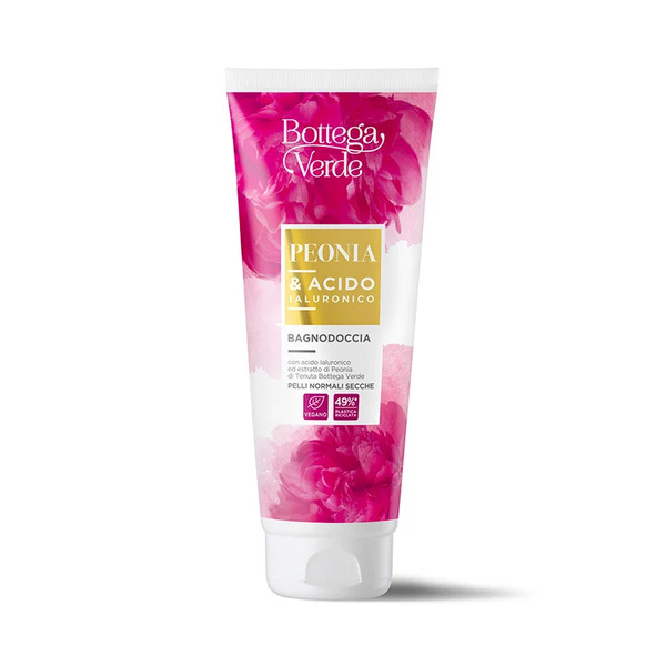  Bottega Verde Bottega Verde Peonia Acido Ialuronico - Bagnodoccia - Con Acido Ialuronico Ed Estratto Di Peonia Di Tenuta Bottega Verde - Pelli Normali Secche 