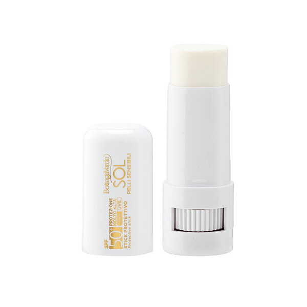  Bottega Verde Bottega Verde Sol Pelli Sensibili - Stick Protettivo - Effetto Barriera - Con Olio Di Jojoba - Protezione Specifica Per Pelli Sensibili - Protezione Molto Alta Spf50+ - Water Resistant 
