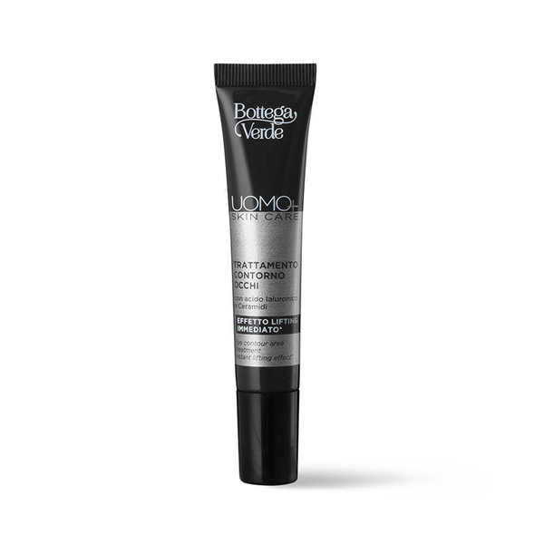  Bottega Verde Bottega Verde Uomo+ Skincare - Trattamento Contorno Occhi - Effetto Lifting Immediato* - Con Acido Ialuronico E Ceramidi 