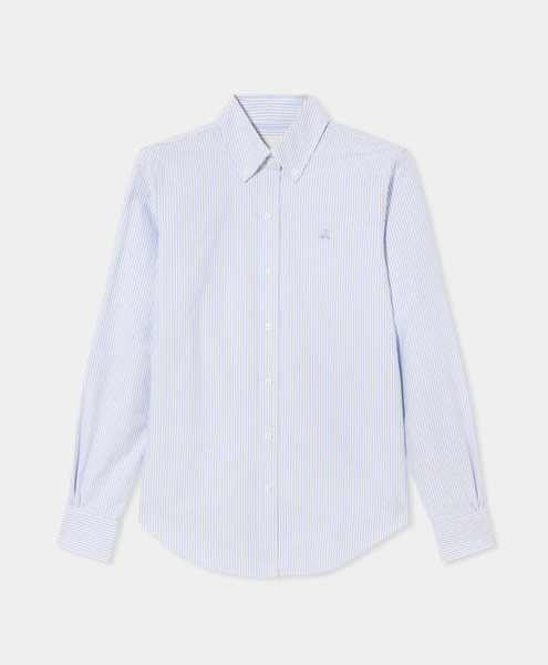  Brooks Brothers Camicia Oxford A Righe Classic Fit Con Collo Button Down - Donna Camicie E Bluse Blu 6 