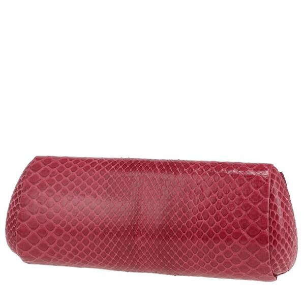  Dior Pouch In Raspberry Pink Python 