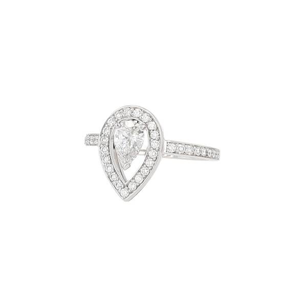  Fred Lovelight Ring In Platinium And Diamonds 