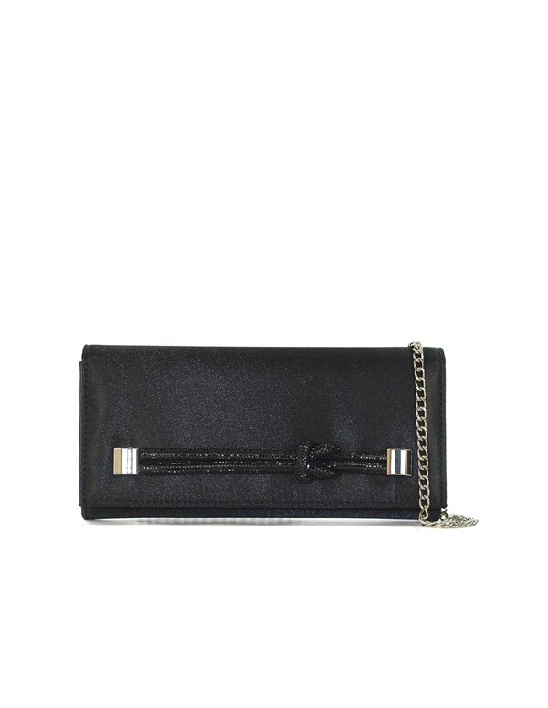 Albano - Pochette In Raso Con Strass 