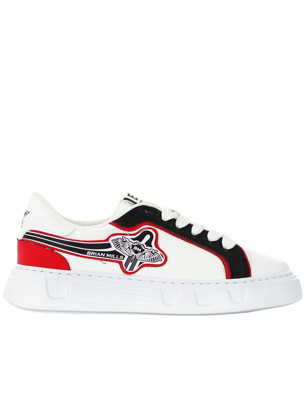  Brian Mills - Sneakers In Canvas Con Logo 