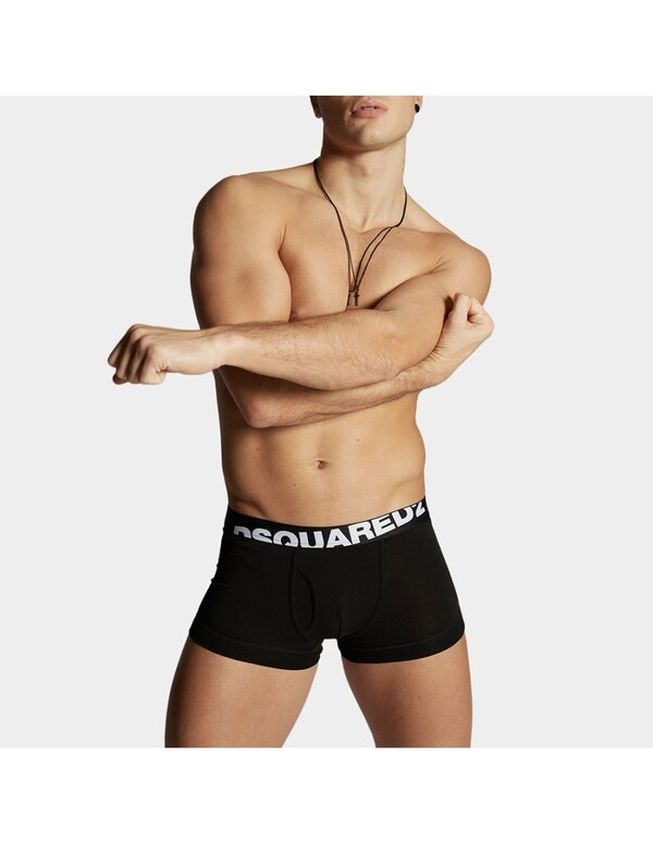  Dsquared2 - Set Due Boxer Con Logo 