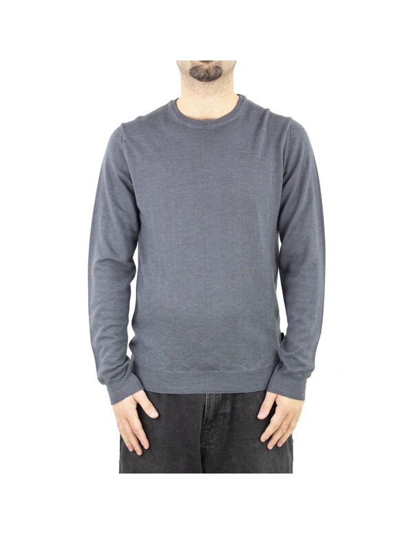  Gazzarrini - Maglione Girocollo Con Patch Logo 