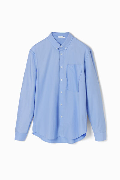  Camicia Popeline Patchwork 