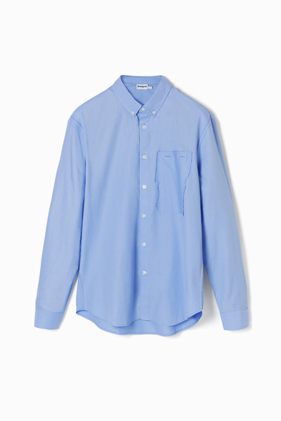  Camicia Popeline Patchwork 