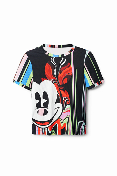  Maglietta Di Topolino, L'iconico Personaggio Disney, Che Ispira Il Print Disegnato Per Desigual Da M. Christian Lacroix 
