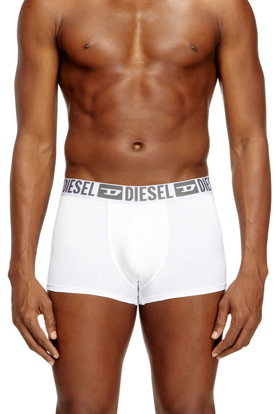  Diesel - Lot De Trois Boxers En Coton Stretch Avec Ceinture Ton Sur Ton - Boxeurs Courts - Homme - Polychrome 