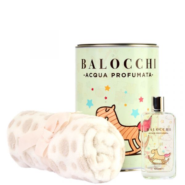  Balocchi Baby Collection 100 Ml Acqua Profumata Per Il Corpo + Copertina - 100 Ml Acqua Profumata Per Il Corpo + Copertina 