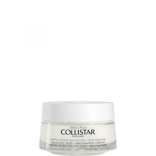  Collistar Attivi Puri Crema Acido Salicilico + Niacinamide Anti-imperfezioni Seboequilibrante 50 Ml - 50 Ml 