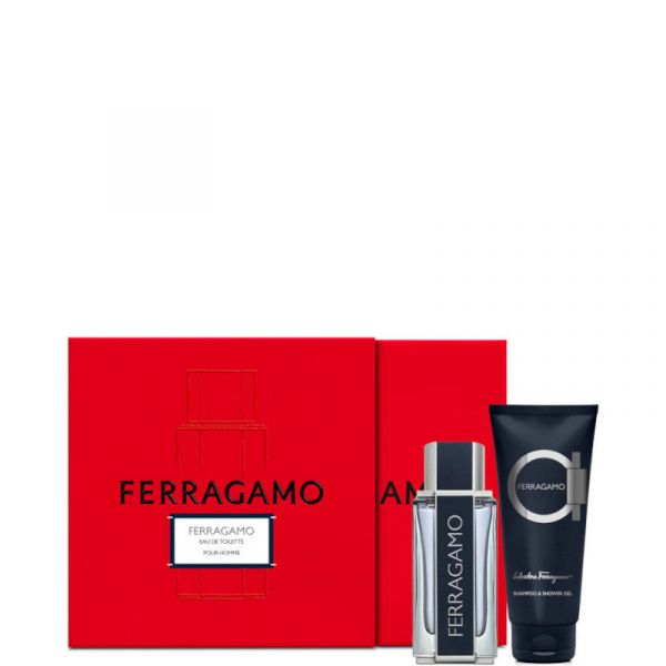  Ferragamo Ferragamo Confezione 50 Ml Eau De Toilette + 100 Ml Shower Gel - 50 Ml Eau De Toilette + 100 Ml Shower Gel 