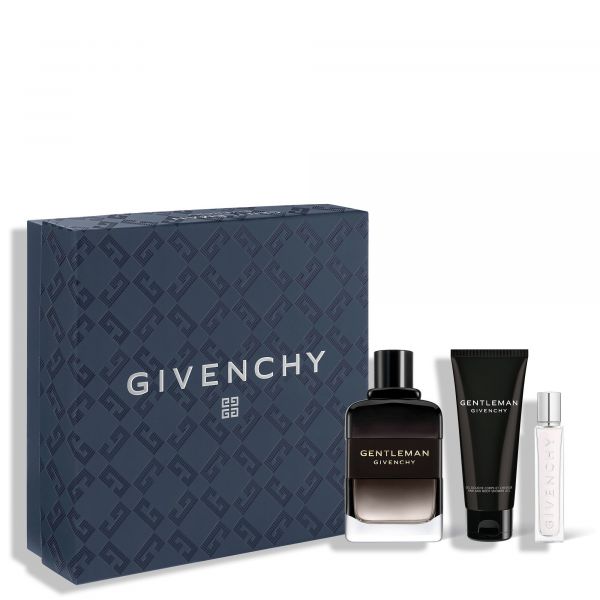  Givenchy Gentleman Givenchy Boisée Confezione - 100 Ml Eau De Parfum Boisée + 75 Ml Gel Doccia + 12.5 Ml Travel Spray 