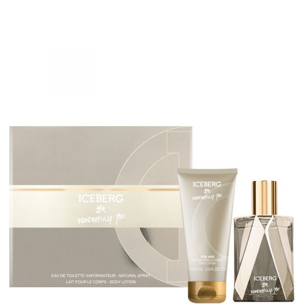  Iceberg Iceberg Be Wonderfully You Confezione 100 Ml Eau De Toilette + 100 Ml Body Lotion - 100 Ml Eau De Toilette + 100 Ml Body Lotion 