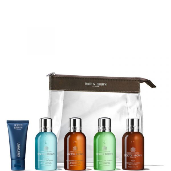  Molton Brown The Refreshed Adventurer Body & Hair Carry-on Bag 4 X 100ml -  1 X 30ml - 4 X 100ml -  1 X 30ml 