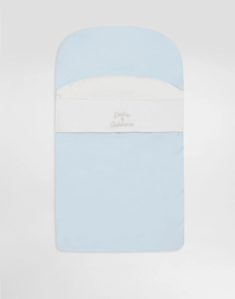  Dolce & Gabbana Nido D'angelo In Interlock E Lino Con Ricamo - Uomo Accessori E Baby Carrier Grigio Onesize 
