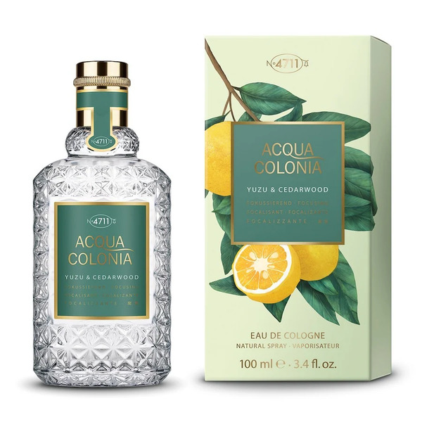  Acqua Di Colonia 4711 - Yuzu & Cedarwood Acqua Di Colonia 50 Ml Legno Di Cedro E Yuzu Profumi Unisex 100 Ml Unisex 