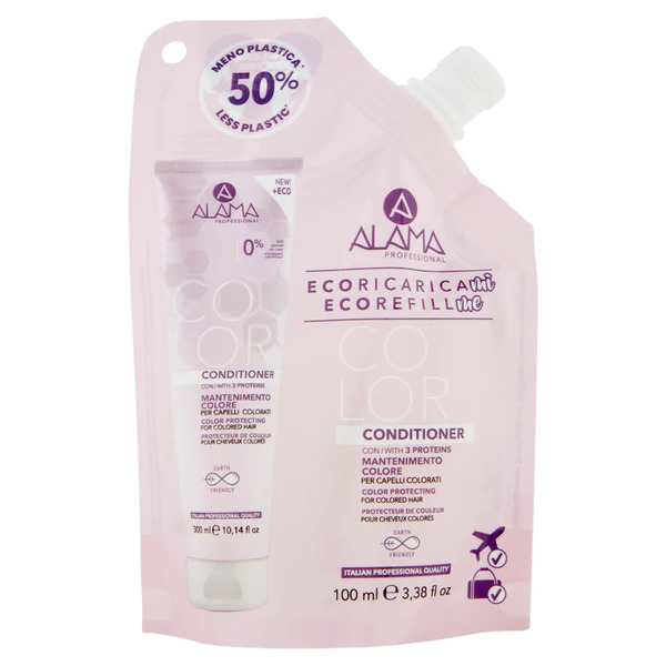  Alama Professional - Ecorefillme Color – Conditioner Mantenimento Colore Per Capelli Colorati Balsamo 100 Ml Unisex 