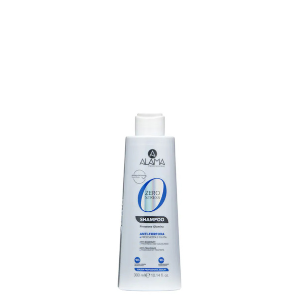  Alama Professional - Zero Stress - Shampo Specifico Per Cuoio Capelluto Con Desqumazione Shampoo 300 Ml Unisex 