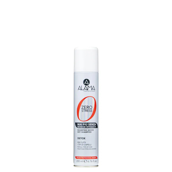  Alama Professional - Zero Stress - Shampoo Secco Detox Per Tutti I Tipi Di Capelli Shampoo Secco 200 Ml Unisex 