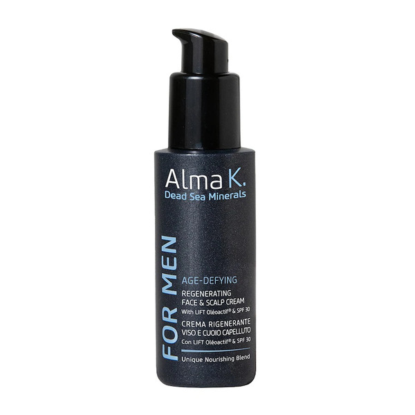  Alma K - For Men Crema Rigenerante Viso E Cuoio Capelluto Con Lift Oléoactif® E Spf 30 Crema Viso 60 Ml Male 