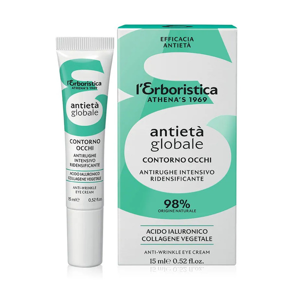  Athena's - L' Erboristica Contorno Occhi Antirughe Intensivo Ridensificante A. Ialur E Collagene Kit Cura Occhi 15 Ml Female 