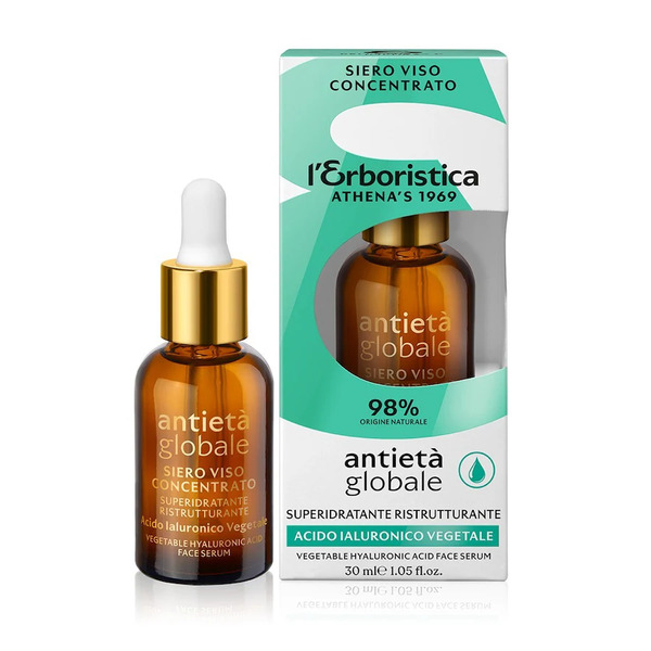  Athena's - L' Erboristica Siero Viso Concentrato Superidratante Ristrutturante-acido Ialuronico Veg. Siero Acido Ialuronico 30 Ml Unisex 