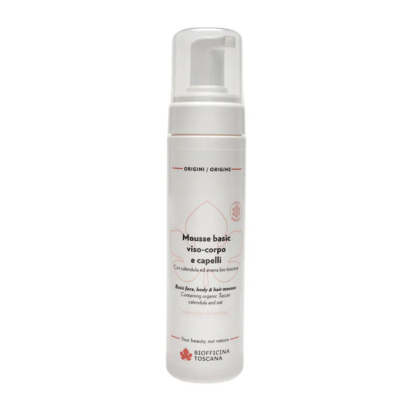 Biofficina Toscana - Mousse Basic Viso Corpo E Capelli Schiume & Mousse 200 Ml Unisex 