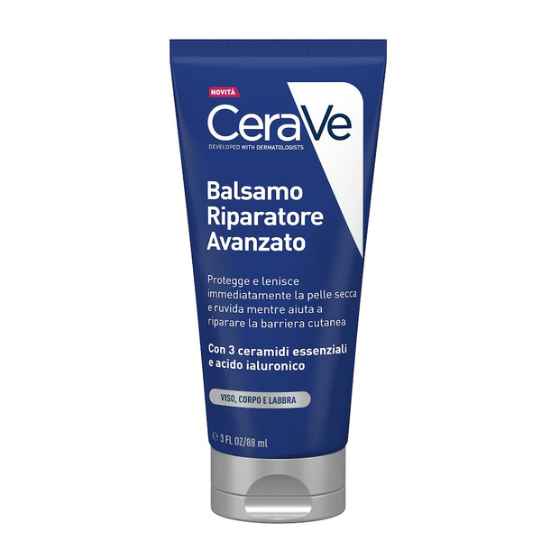  Cerave - Balsamo Riparatore, Per Pelli Molte Secche, Screpolate E Danneggiate Crema Corpo 88 Ml Unisex 