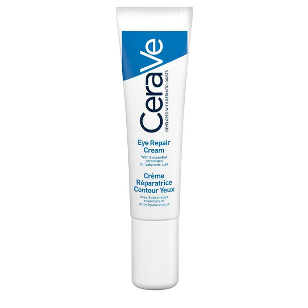  Cerave - Crema Contorno Occhi Riparatrice Per Borse E Occhiaie, Con Acido Ialuronico Crema Contorno Occhi 14 Ml Female 