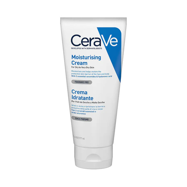  Cerave - Crema Idratante, Per Pelli Da Secche A Molto Secche Per Il Corpo E Il Viso Crema Corpo 170 Ml Unisex 