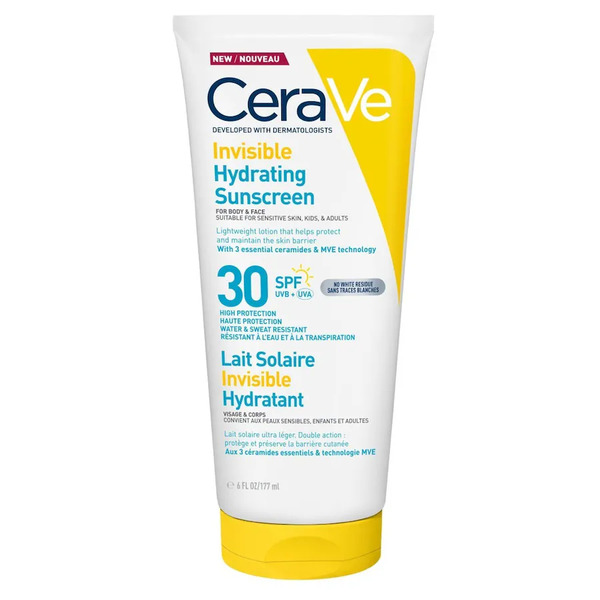  Cerave - Protezione Solare Idratante Invisibile Spf30, Protezione Alta, Texture Leggera E Invisibile Sulla Pelle, Per Tutte Le Tipologie Di Pelle Crema Solare 200 Ml Unisex 