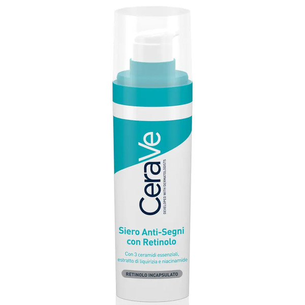  Cerave - Siero Anti-segni Con Retinolo, Riduce Le Imperfezioni E Illumina La Pelle, Aiutando A Ripristinare La Funzione Protettiva Della Barriera Della Pelle Siero Idratante 30 Ml Unisex 