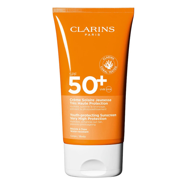  Clarins - Sun Care Crema Solare Giovinezza Protezione Molto Alta Spf50 Corpo Crema Solare 150 Ml Female 