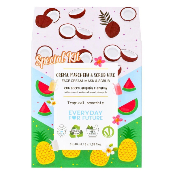  Everyday For Future - Everyday For Future - Summer Kit - Tropical Smoothie Set Cura Del Viso 120 Ml Female 