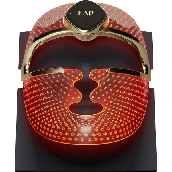  Faq Swiss - Faq™ 202 Maschera Facciale Intelligente In Silicone Led Per La Terapia Della Luce In Silicone Massaggio Viso & Jaderoller 169 G Unisex 
