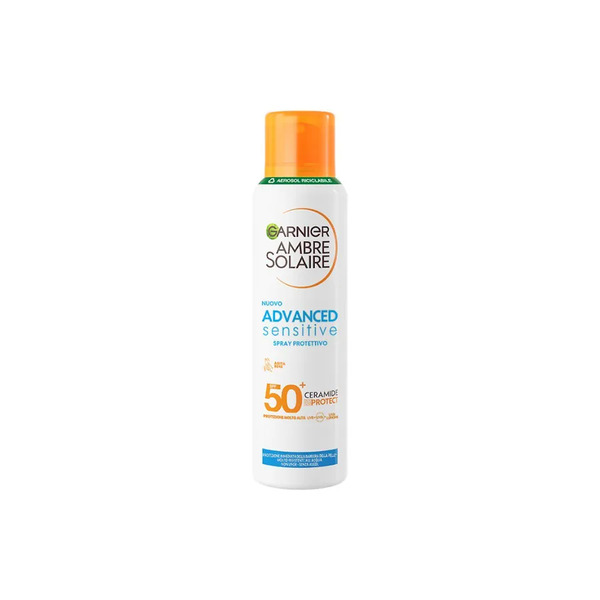  Garnier - Ambre Solaire Advanced Sensitive Adulti Ceramide Protect Aerosol Creme Solari 150 Ml Unisex 